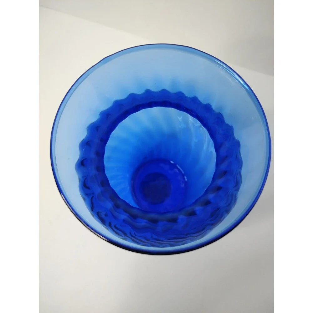 Vintage Indiana Glass Cobalt Blue 8